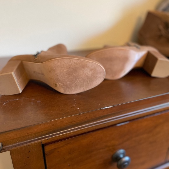 Lucky brand leather tan ankle boots - Picture 6 of 6